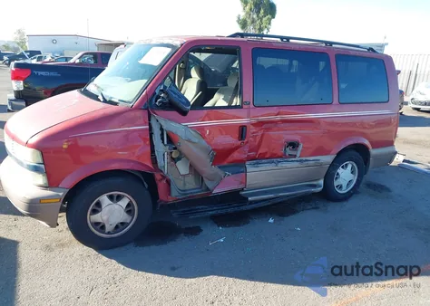 2002 Chevrolet Astro Ls z USA, uszkodzony, nr VIN 1GNDM19XX2B124111